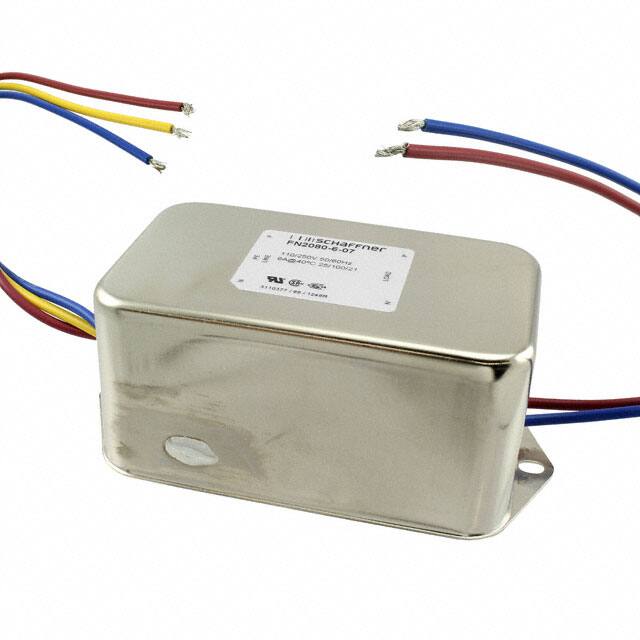 FN2080-6-07 Schaffner EMC Inc.  Modules de filtrage de ligne électrique